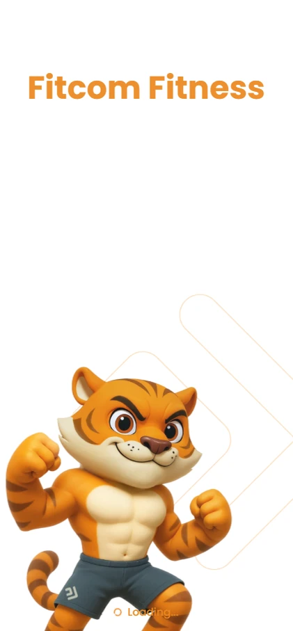 Fitcom App 画面