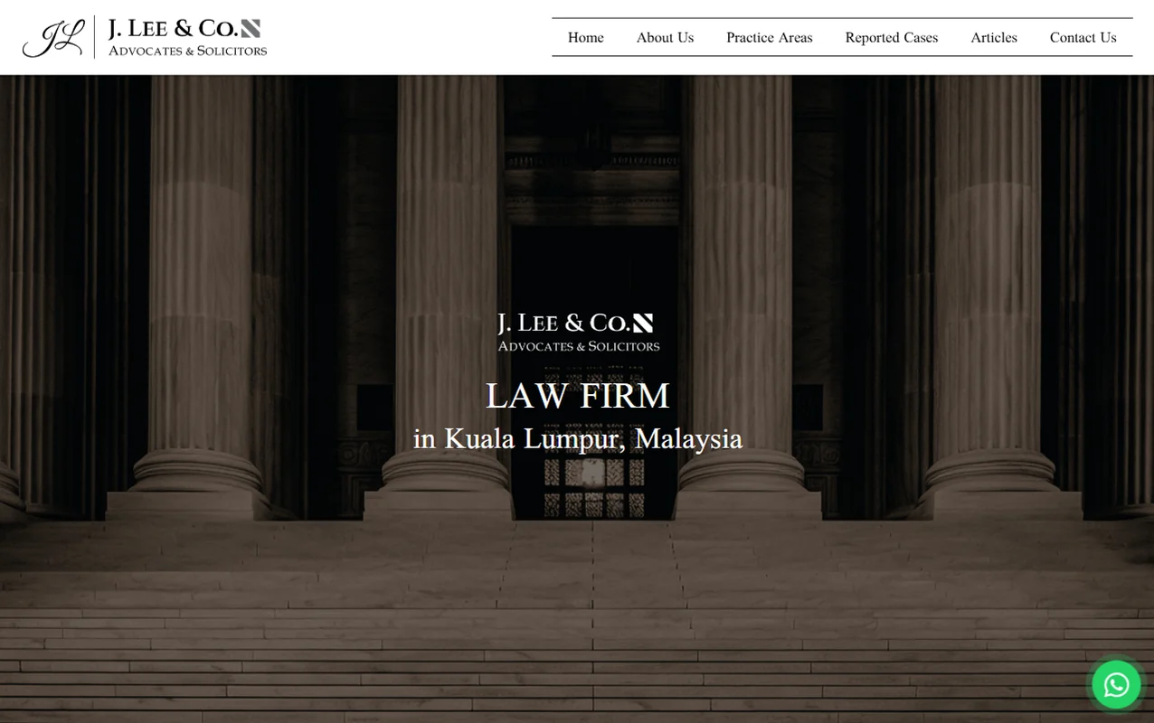 J. Lee & Co. website designed by Potadot